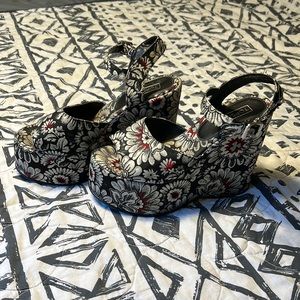 Top Shop Platform Wedges